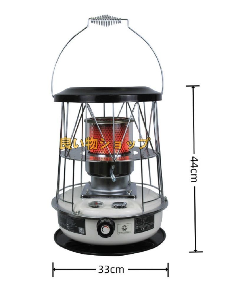 倒れて自動消火 アウトドアキャンプバーベキュー氷釣り灯油暖房ポータブルストーブ