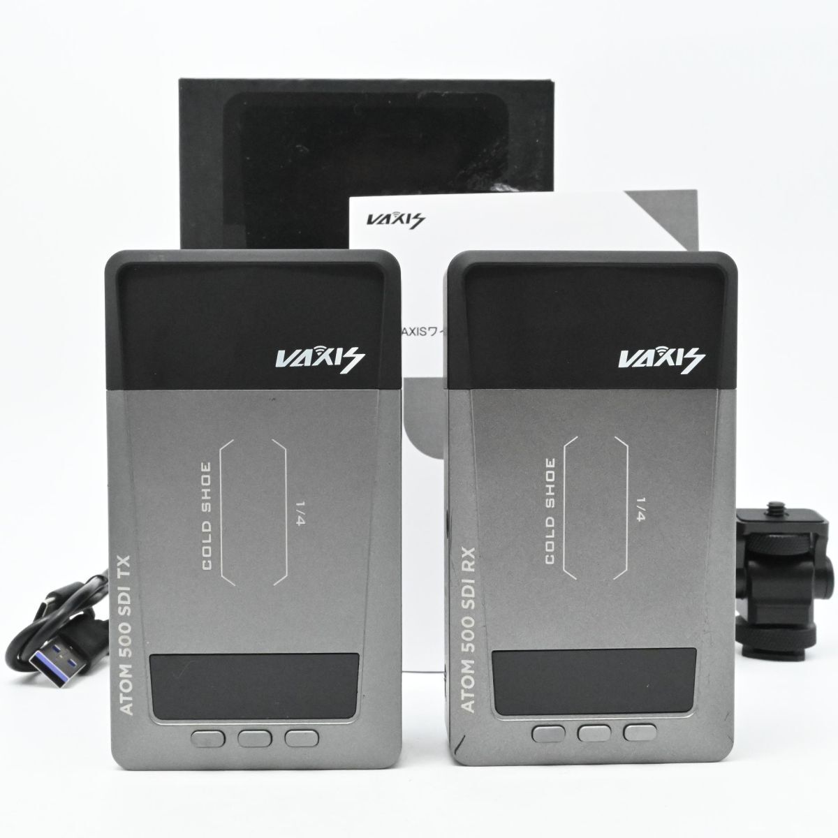最先端 Vaxis ATOM 500 SDI 画像転送機 映像転送機 HDMI SDI ケーブル その他