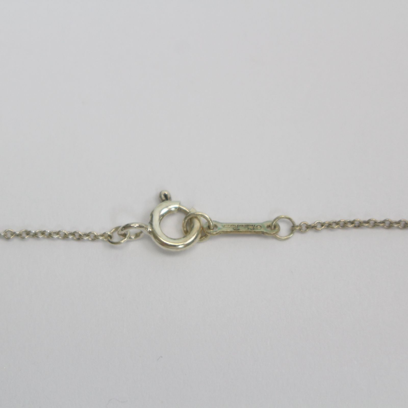 109)Tiffany&Co. ティファニー オリーブリーフ パールネックレス