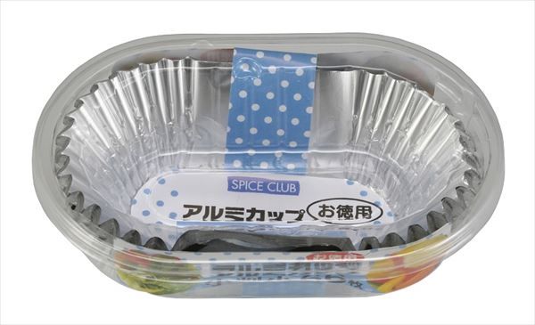 まとめ買い-100点セット ＳＣお徳用アルミカップ小判小６６枚 大和物産 お弁当用品