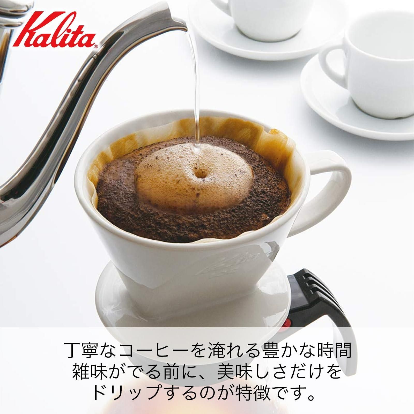 送料込)ホワイト_1~2人用_単品 カリタ Kalita 雑味が出る前においしさだけを引き出す速い抽出速度の3つ穴 コーヒー ドリッパー 保温性が高い  陶器 1~2人用 101-ロト 陶器 日本製 ホワイト #01001 ドリップ 器具 一人用 二人用 1杯 メルカリ