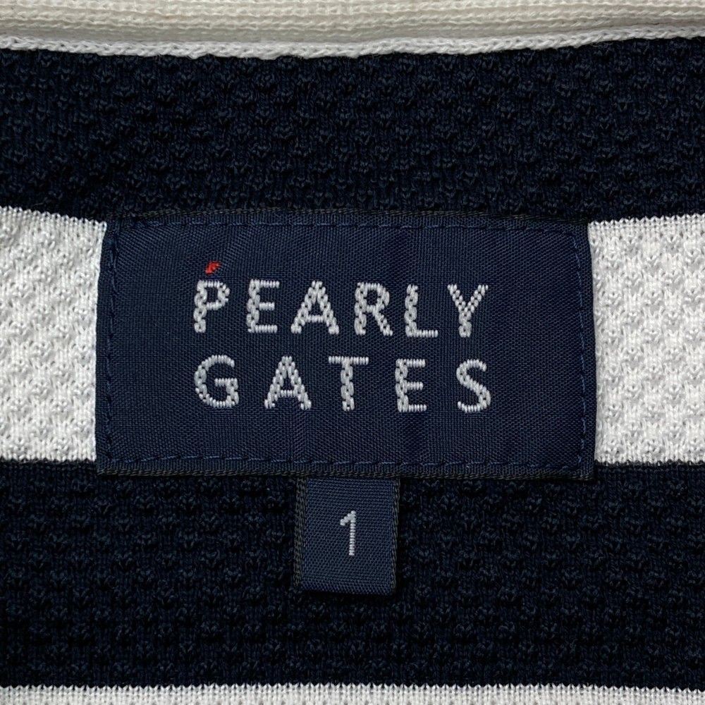 サイズ：1 PEARLY GATES パーリーゲイツ 半袖ワンピース ボーダー柄