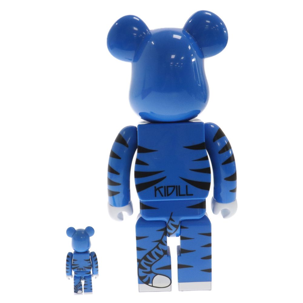 MEDICOM TOY - MEDICOM TOY メディコムトイ BE@RBRICK KIDILL BEAR 100% &amp; 400% ベアブリック キディルベア フィギュア 人形 ブルー BE@RBRICK SERIES 50