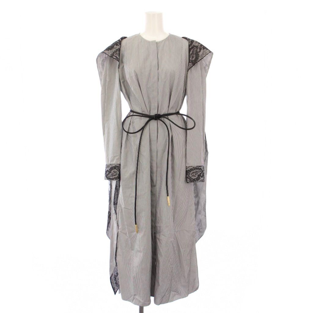 FENDI】グレー ストライプ柄 長袖シャツ 卸売 通販