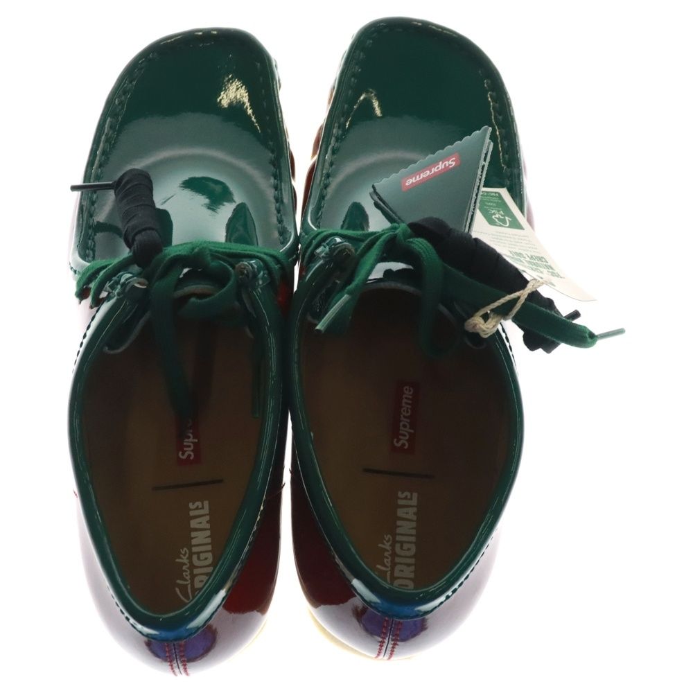 24ss シュプリーム × クラークス パテントレザー ワラビー :US10.5 未使用】Supreme×Clarks/シュプリーム×クラークス【24SS】Patent