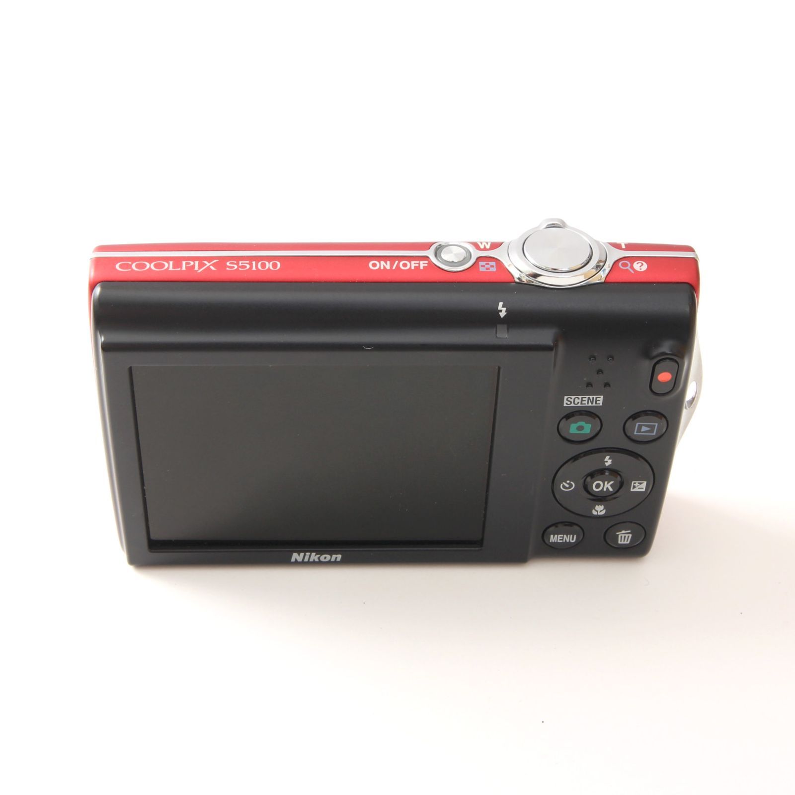 Nikon ニコン COOLPIX S5100 レッド コンパクトデジタルカメラ - メルカリ