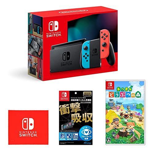 セット商品 Switch ネオン どうぶつの森 ソフト 新品未開封 - 家庭用