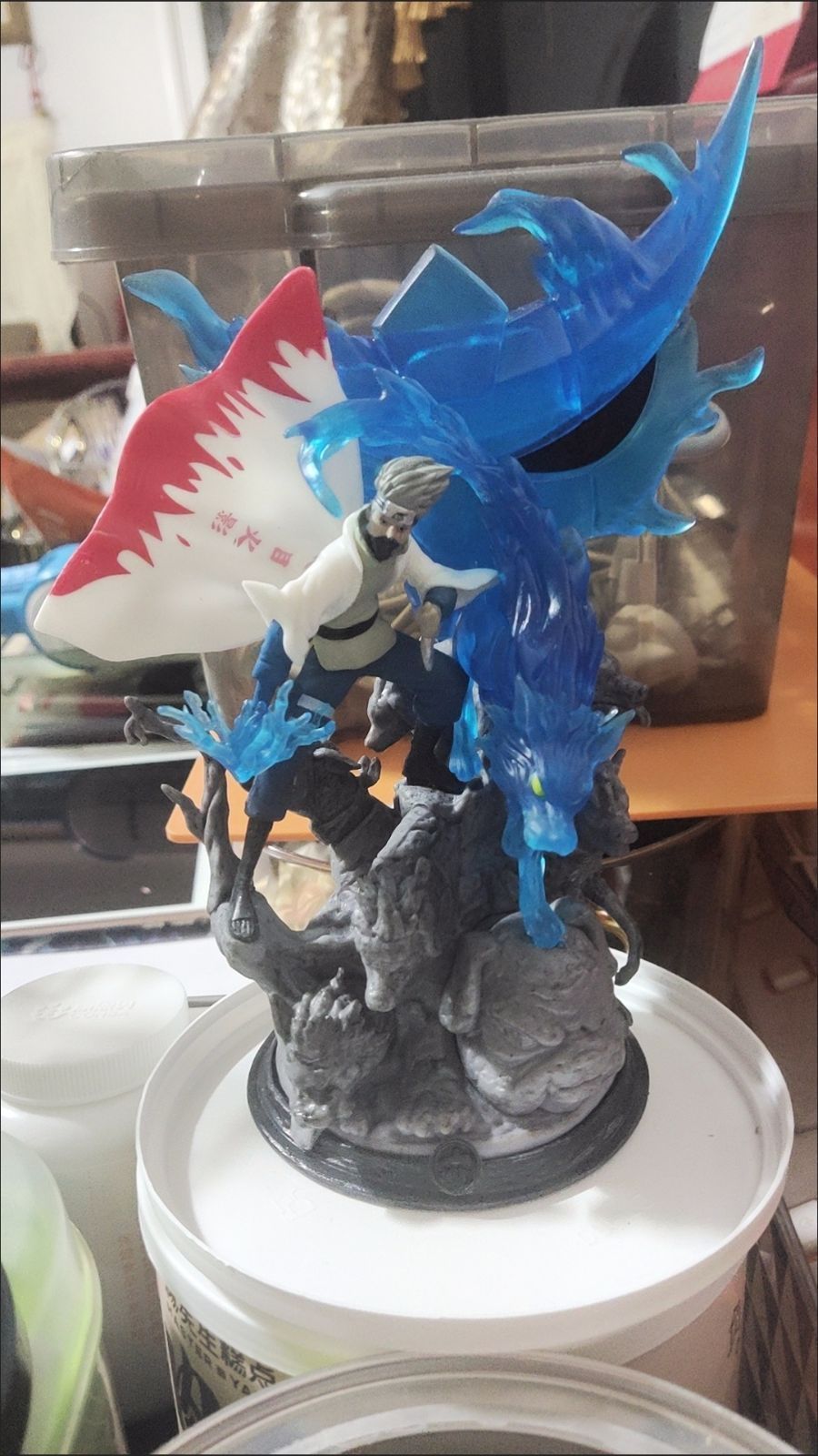 はたけカカシ  ナルト NARUTO フィギュア ガレージキット ナルト はたけ カカシ 千鳥 雷切 ガレージキット フィギュア