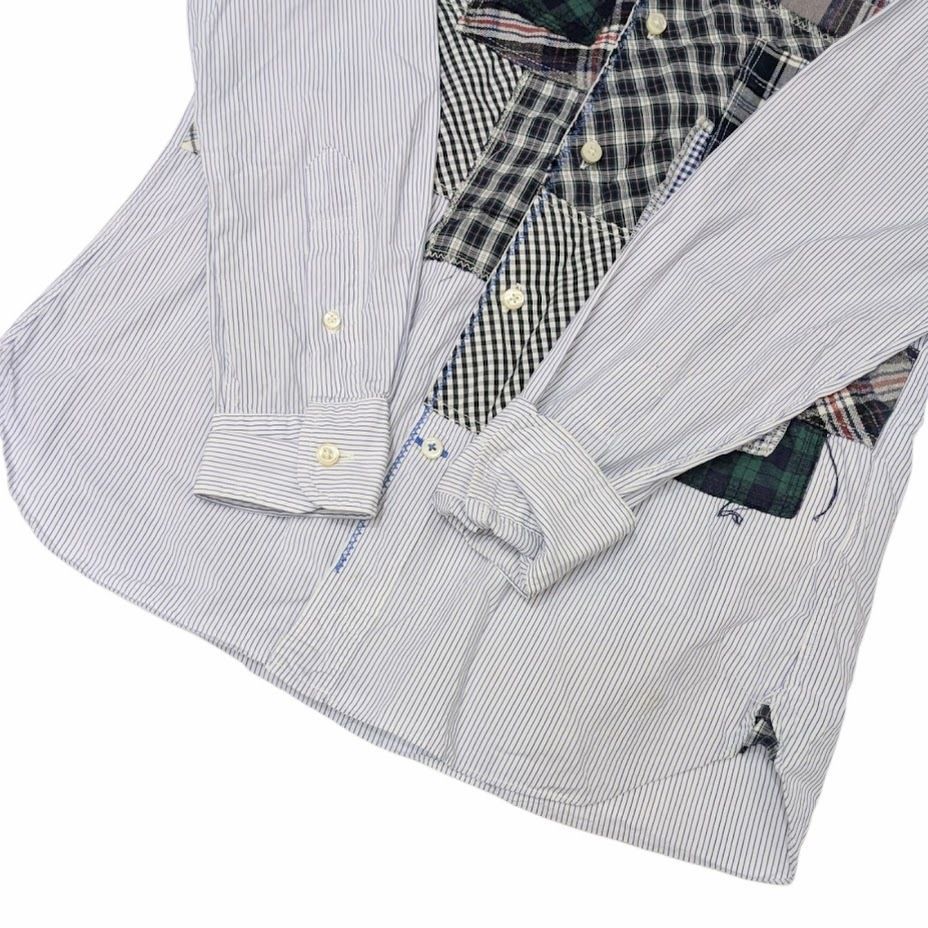 COMME des GARCONS HOMME（コム デ ギャルソン・オム）の「パッチワーク ストライプ シャツ（シャツ/ブラウス）」 - WEAR