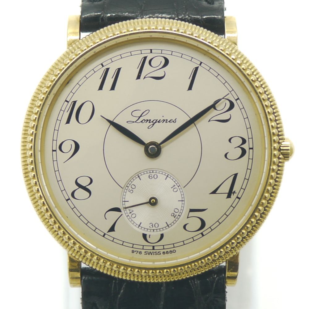 ロンジン スモールセコンド K18 アンティーク 6680-976 Y00992 - メルカリ 