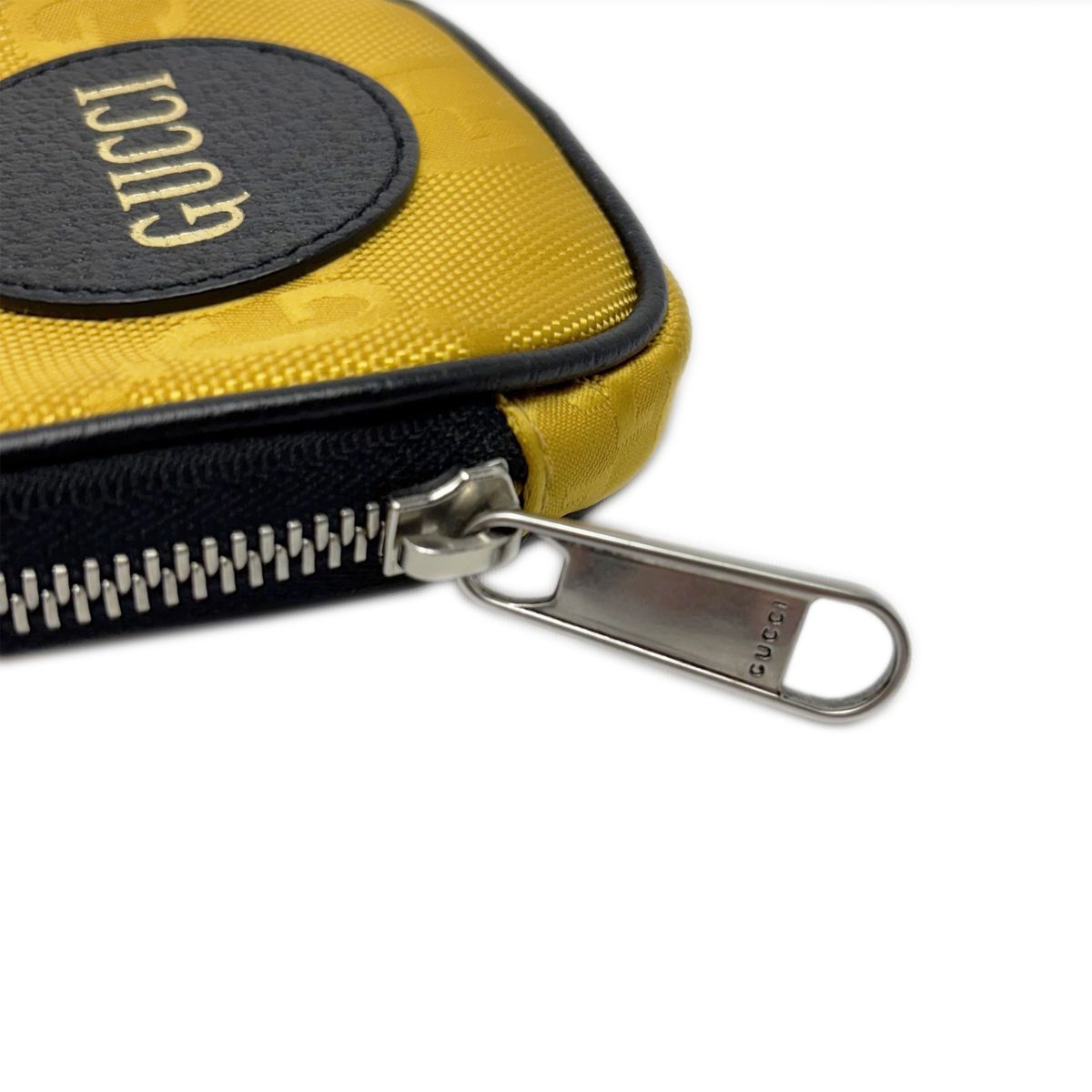 T29★　GUCCI　グッチ　コインケース　オフザグリット 中古】 グッチ フック付き ポーチ コインケース オフザグリッド