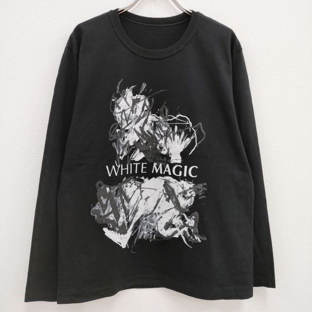 s yte Yohji Yamamoto 久米繊維 white magic um-t06-006 長袖Ｔシャツ カットソー ロンＴ ブラック サイトヨウジヤマモト 4-0213M♪
