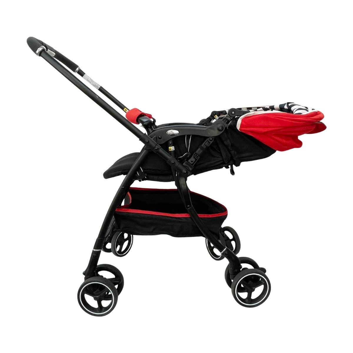 〇〇Aprica アップリカ ベビーカー ハイシート ラクーナエアー 2052958 ストライプレッド RD