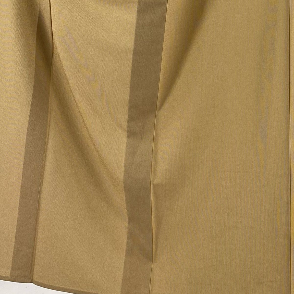 江戸小紋 身丈151cm 裄丈62cm S 単衣 万筋 ベージュ 正絹 秀品 一つ紋