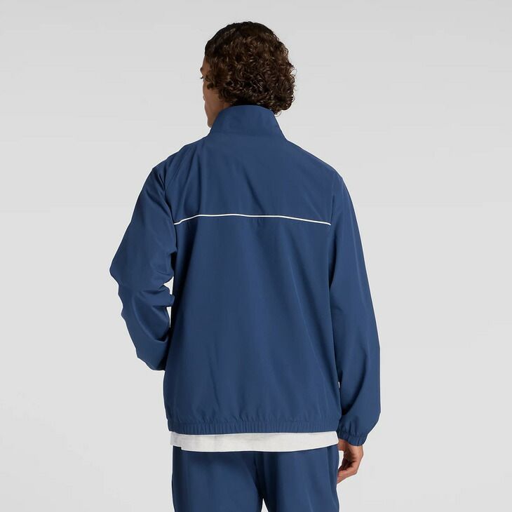  ニュー ンス ウインドブレーカー メンズ 上下 Newbalance ウーブン 裏メッシュ ジャケット ロングパンツ セットアップ トラックスーツ トレーニング スポーツウェア 上下組 メンズウエア 紺 服 NN クーラーボックス アウトドアウェア コート アウター