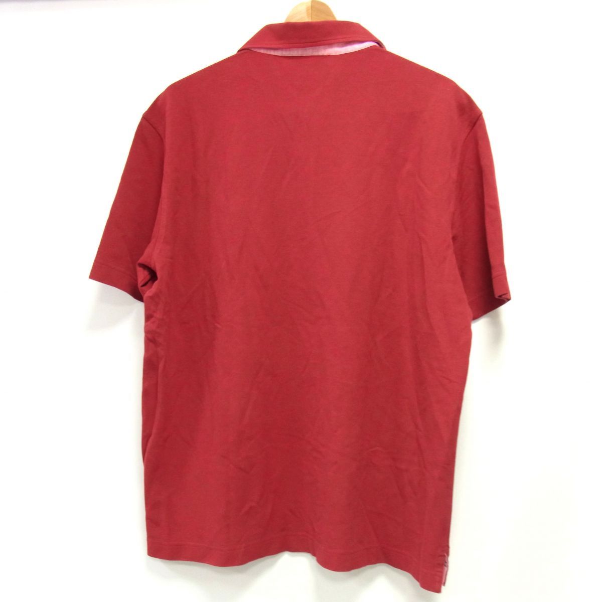 新品☆Loro Piana ロロピアーナ 半袖ポロシャツ 鹿の子生地