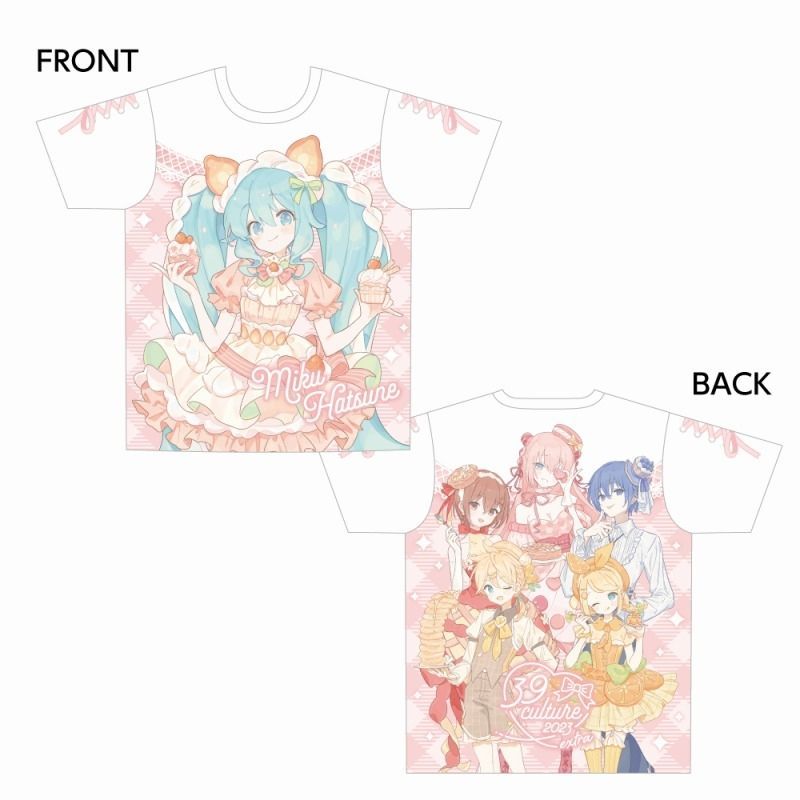 XLサイズ 39Culture 2025 EXTRA PARTY フルグラフィックTシャツ XLサイズ