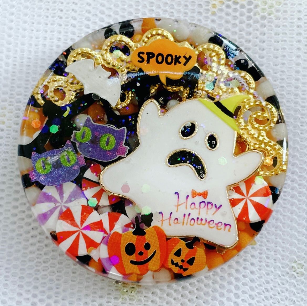 A59レジンヘアゴムハロウィンおばけ 【公式通販】