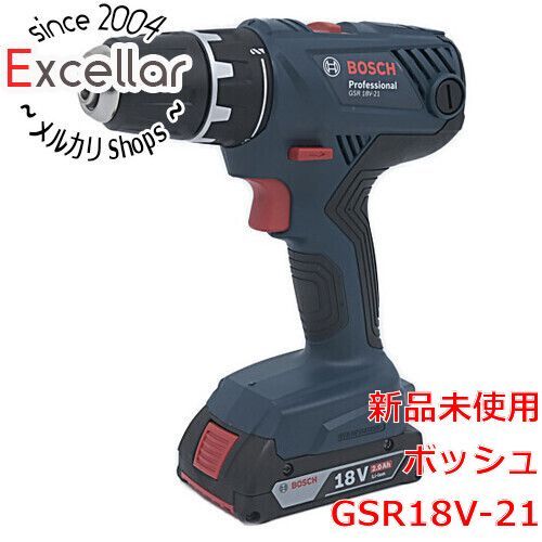 新品(開封のみ)】 BOSCH コードレスドライバードリル GSR18V-21-