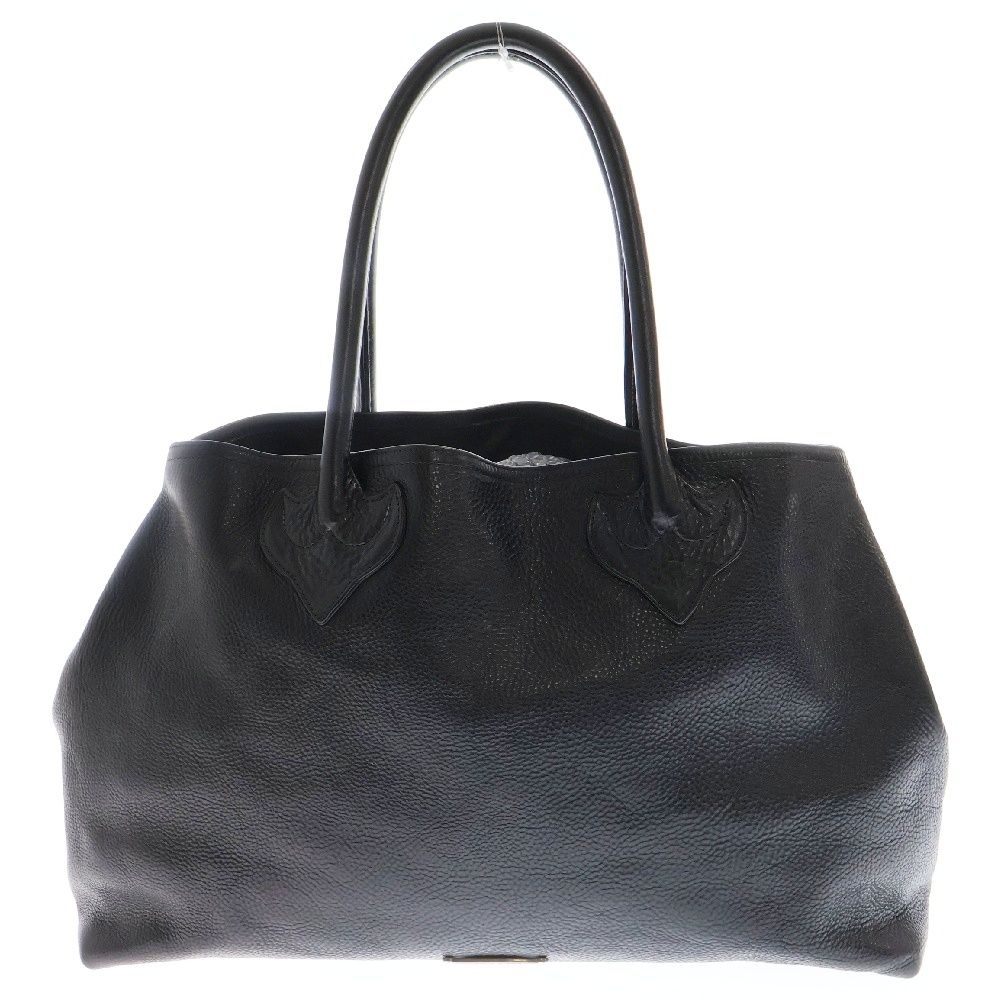 CHROME HEARTS (クロムハーツ) TOTE W SNP 3CEME 3セメタリー レザー