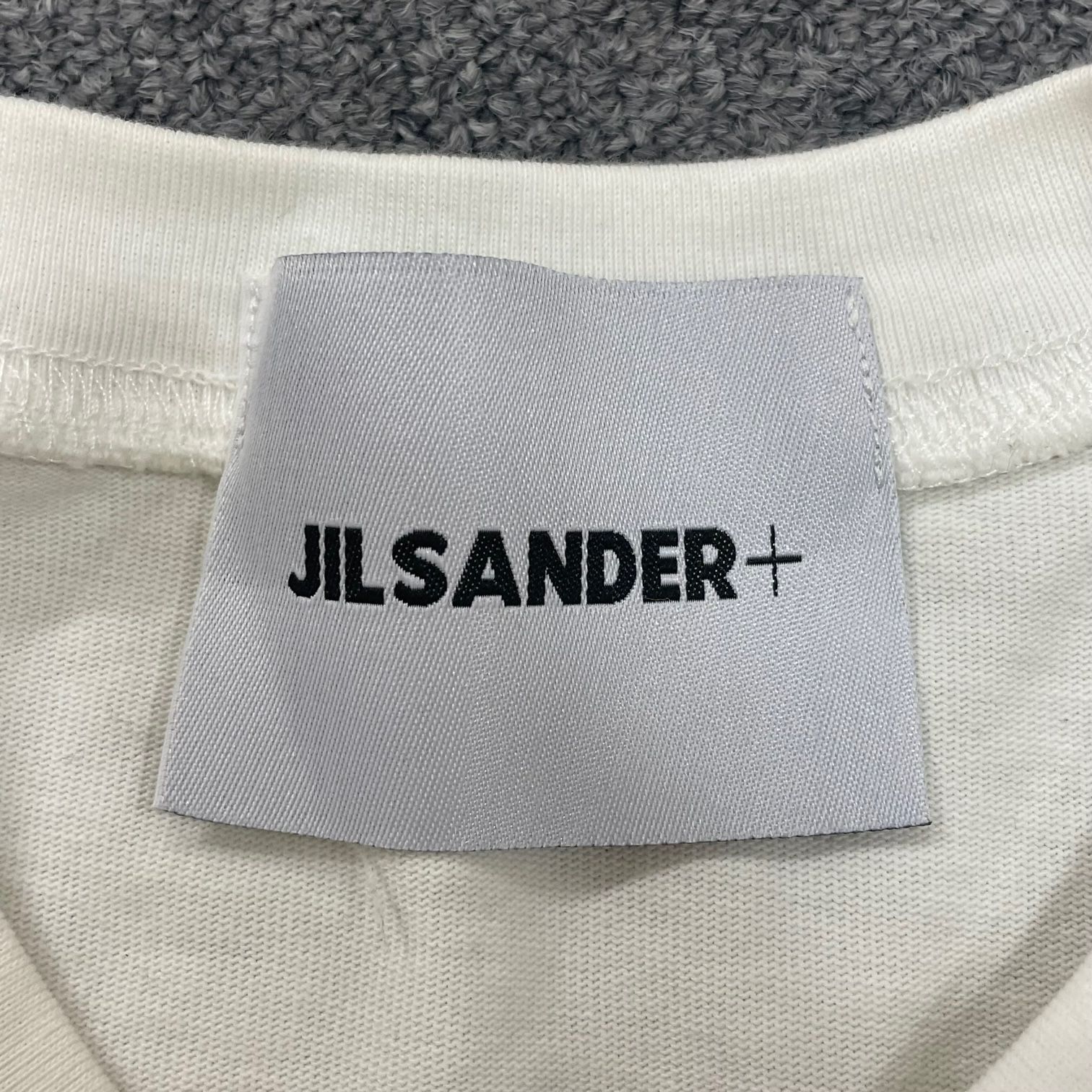 ジルサンダー JIL SANDER 18SS ロゴ プリント ラウンドネック S