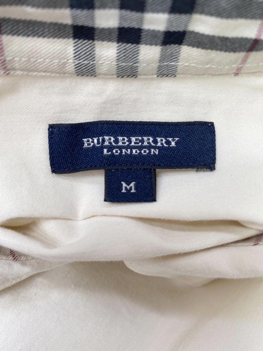 【バーバリー 】長袖ロンパース 長袖シャツオール 1M 54㎝  ノバチェック BURBERRY バーバリー 長袖 シャツ ノバチェック Mサイズ - メルカリ