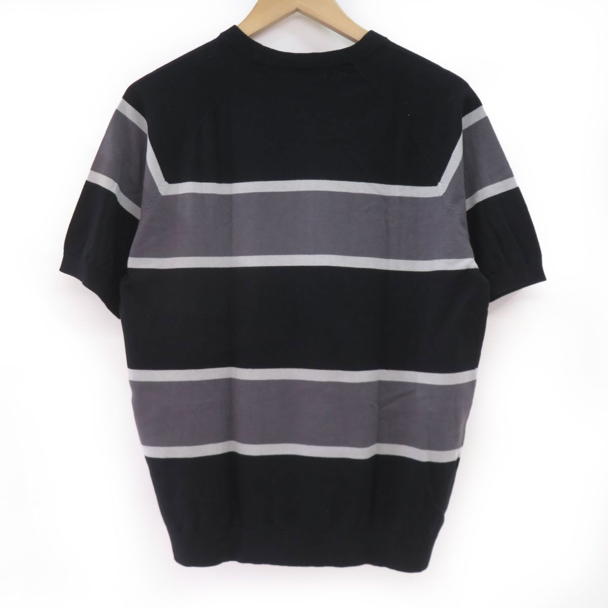 Supreme シュプリーム 17ss Knit Stripe S/S Raglan Top ストライプ