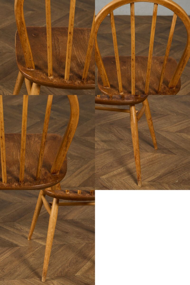 アーコール ERCOL ヴィンテージ 4本 スポーク フープバック