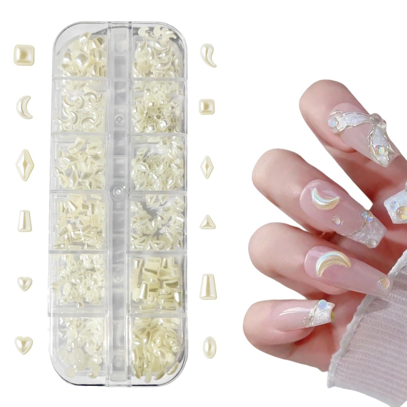 特価商品】(ベージュの異形) ネイルデザイン用品DIYクラフト