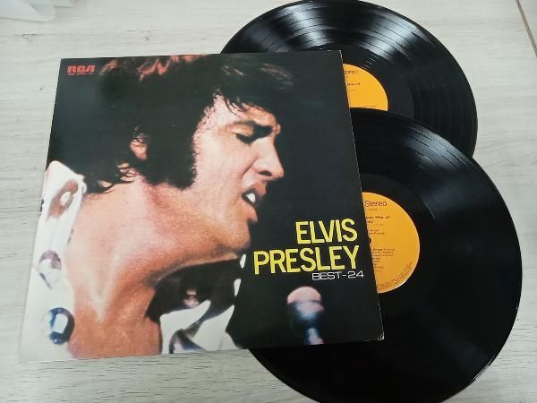 LP】ELVIS PRESLEY エルヴィス・プレスリー・ベスト24 SRA9340