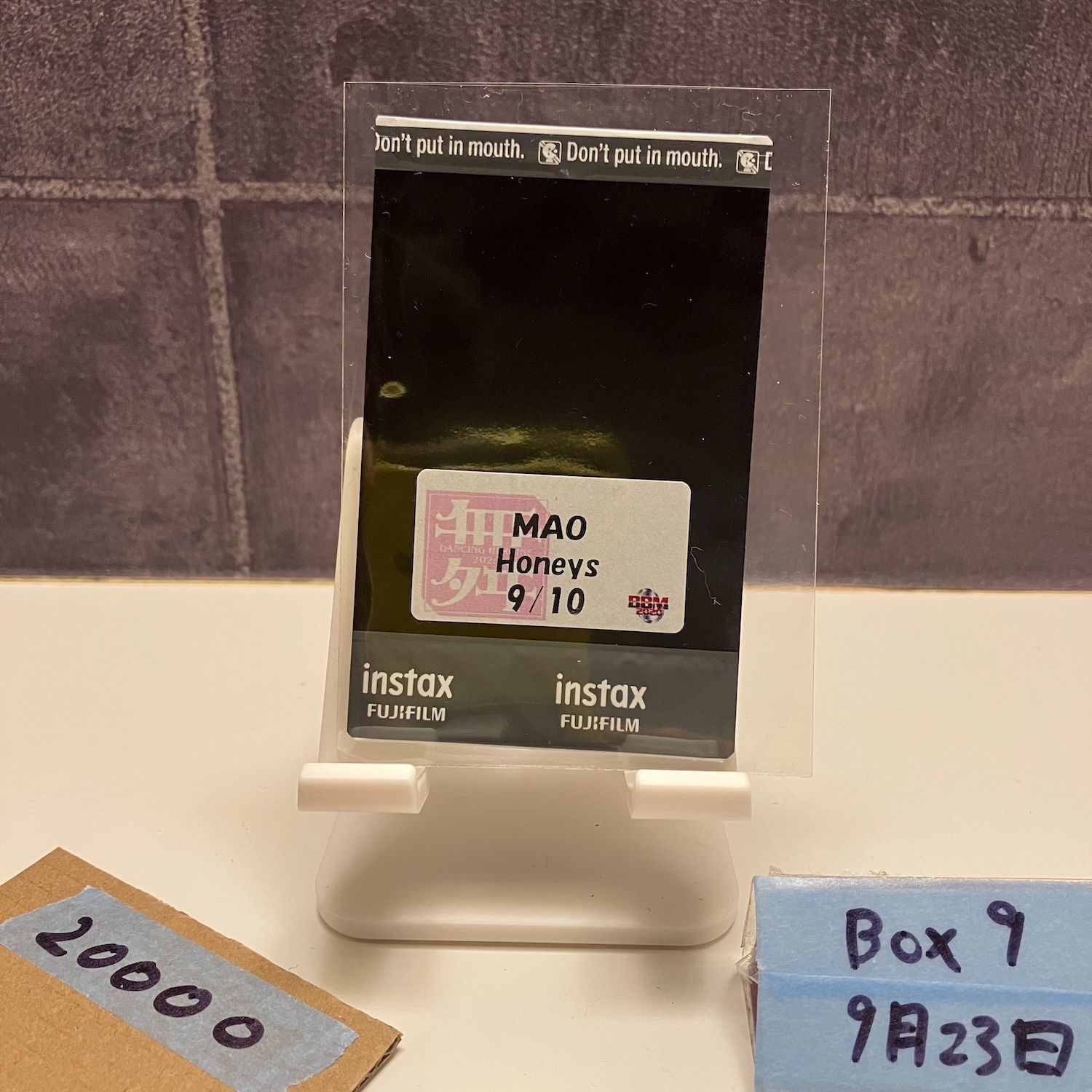 2020 BBM Dancing Heroine Mao 9 10 直筆サイン 福岡ソフトバンクホークス Honeys チェキ チア カード