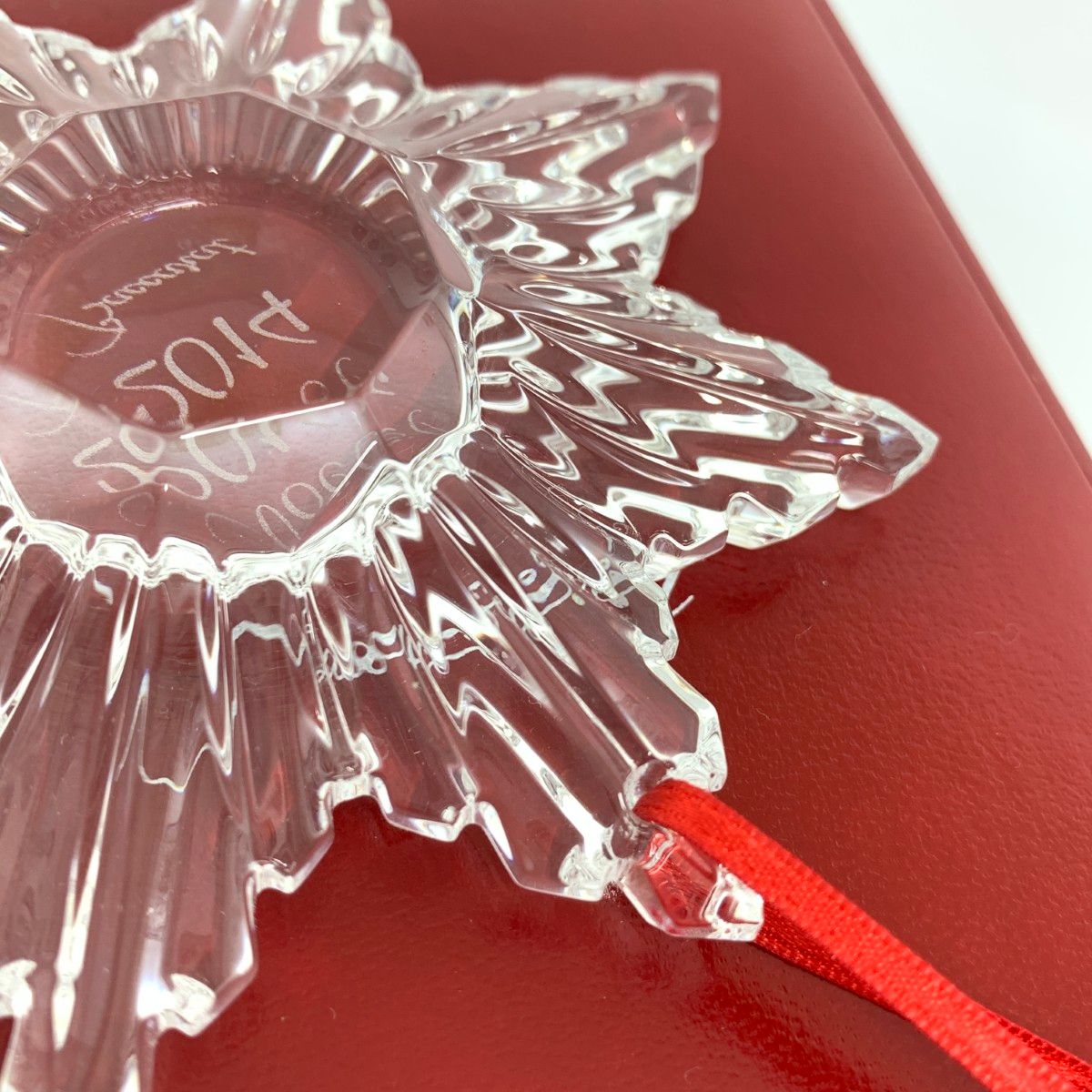 Baccarat バカラ クリスマスオーナメント2014 ノエル クリア