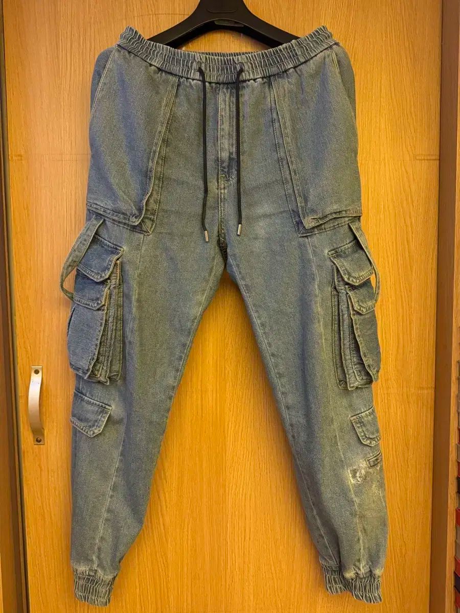 Juun.J ジュンジェイ カーゴ ジョガー デニム パンツ 46