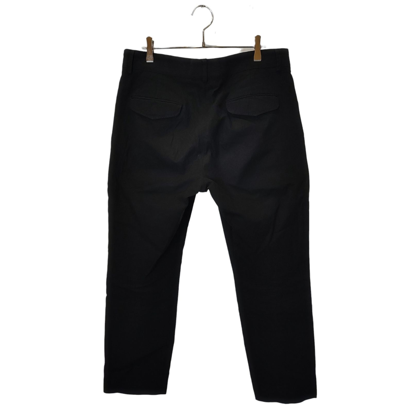 LOUIS VUITTON ルイ ヴィトン 19SS モノグラム エンボス ロゴ スラックス パンツ RM191 LIO HGP68W 40 ブラック メンズ