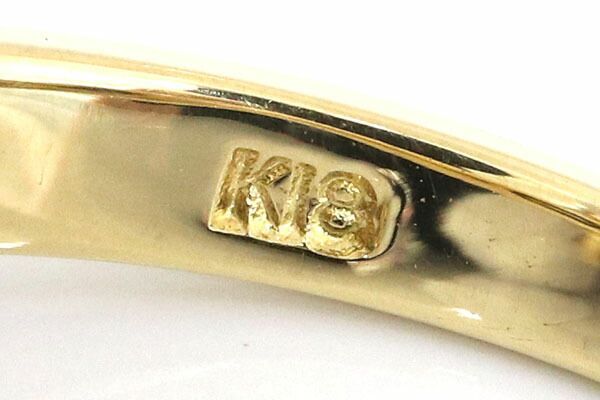 ヒスイ リング K18YG 13号 中古 指輪 アクセサリー レディース 女性