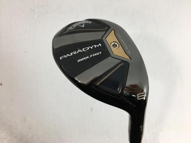 【中古ゴルフクラブ】キャロウェイ PARADYM MAX FAST (パラダイム マックス ファスト)  ユーティリティ 2023 (日本仕様) SPEEDER NX 40 for Callaway 6H【14日間返品OK】