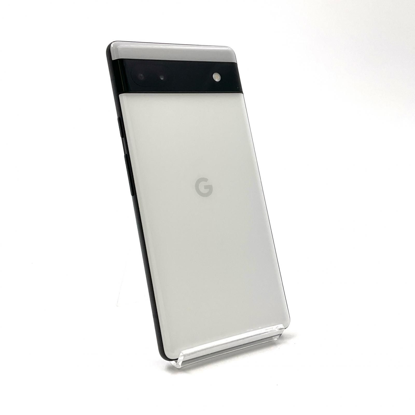 Google Pixel 6a 128GB Chalk チョーク au GB17L 白ロム 動作 済 全額返金保証 最速発送