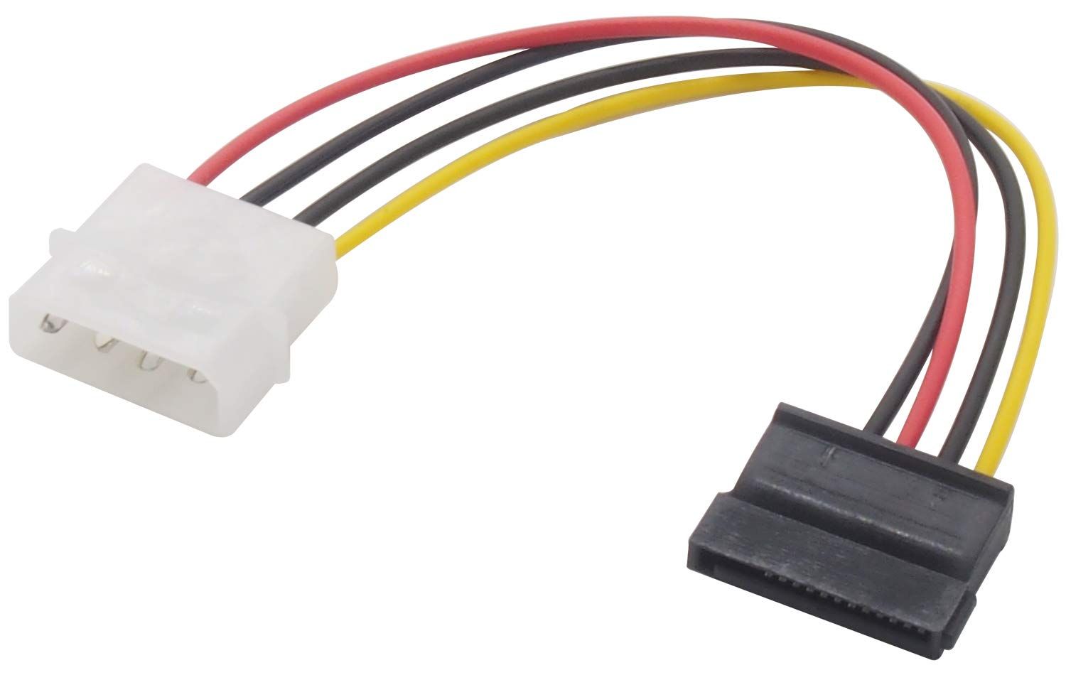 オーディオファン シリアルATA用電源変換ケーブル SATA電源 15ピン ケーブル ストレート