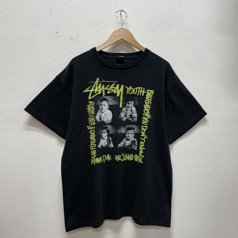 STUSSY / ZOZO CHAPT / オープン記念Tシャツ / 4KIDS / 復刻 / BLK / L ...