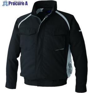 2営業日で発送 空調服 空調服 R下 長袖ブルゾン ウエアのみ クールブラック 5L KU92400K90S7 2336