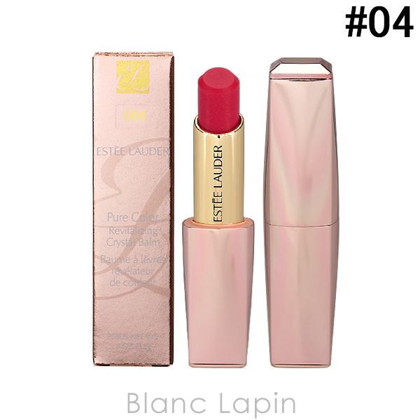 エスティローダー ESTEE LAUDER ピュアカラークリスタルバーム #04 ケアリングクリスタル 3.2g [529304]〔メール便発送〕