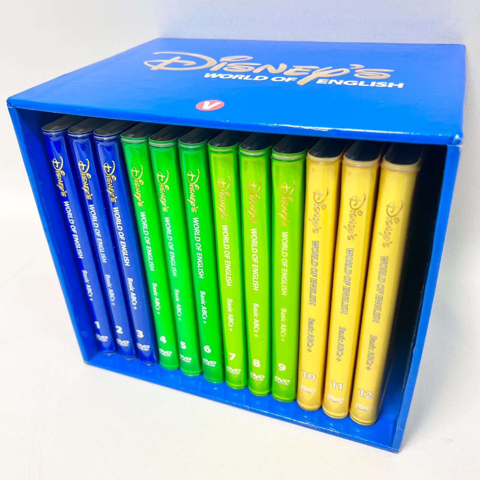 ディズニー英語 BasicABCs+ストレートプレイDVD12枚セット 【公式通販】 ディズニー英語 BasicABCs+ストレートプレイDVD12枚セット 【公式通販】