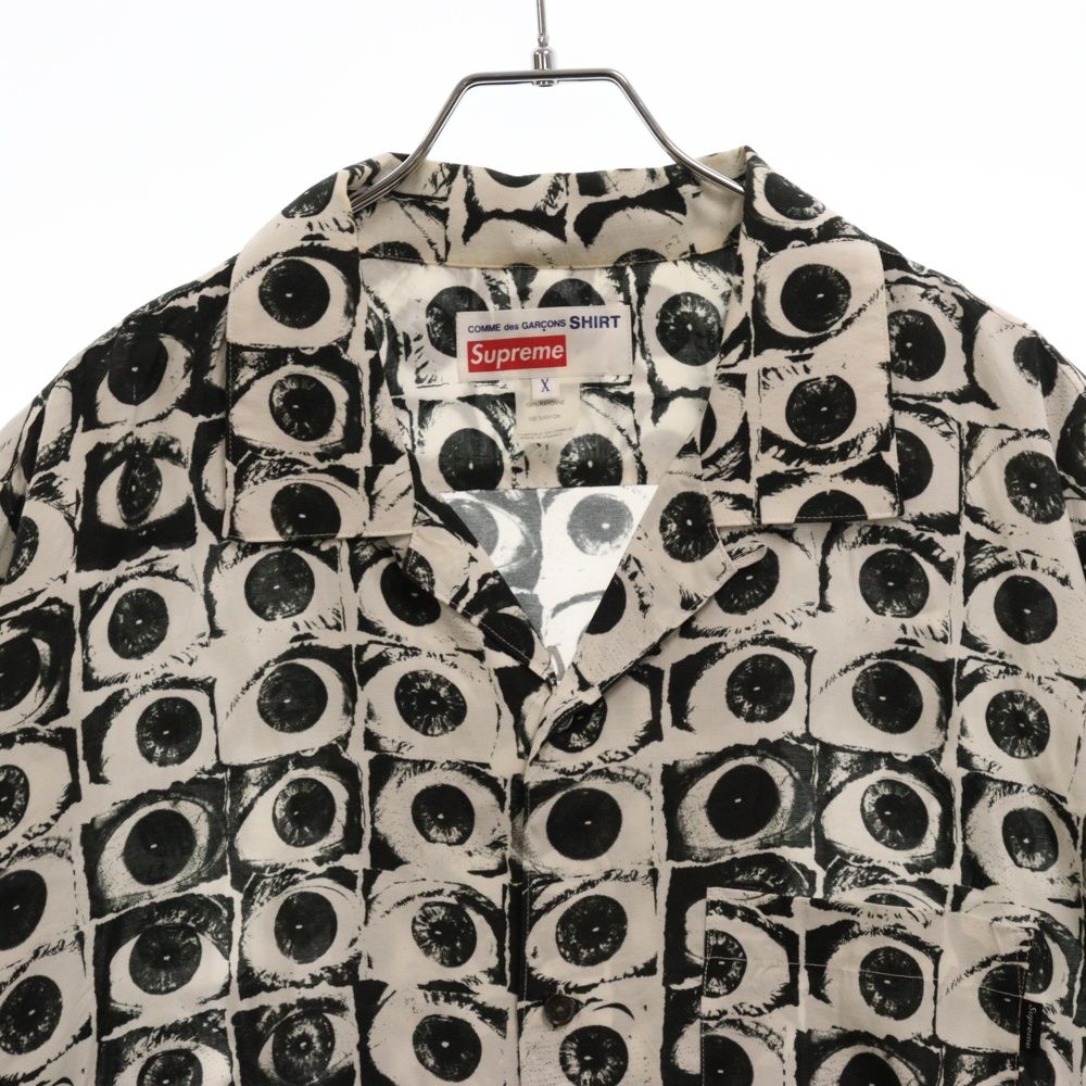SUPREME (シュプリーム) 17SS ×COMME des GARCONS Eyes Shirt