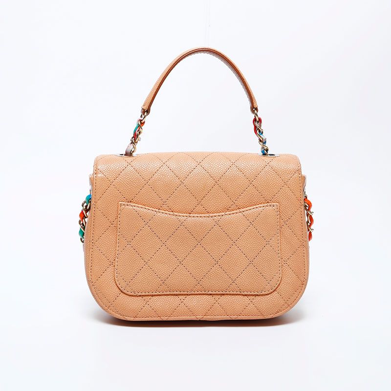 CHANEL シャネル ショルダーバッグ 23番台 キャビアスキン 2way 