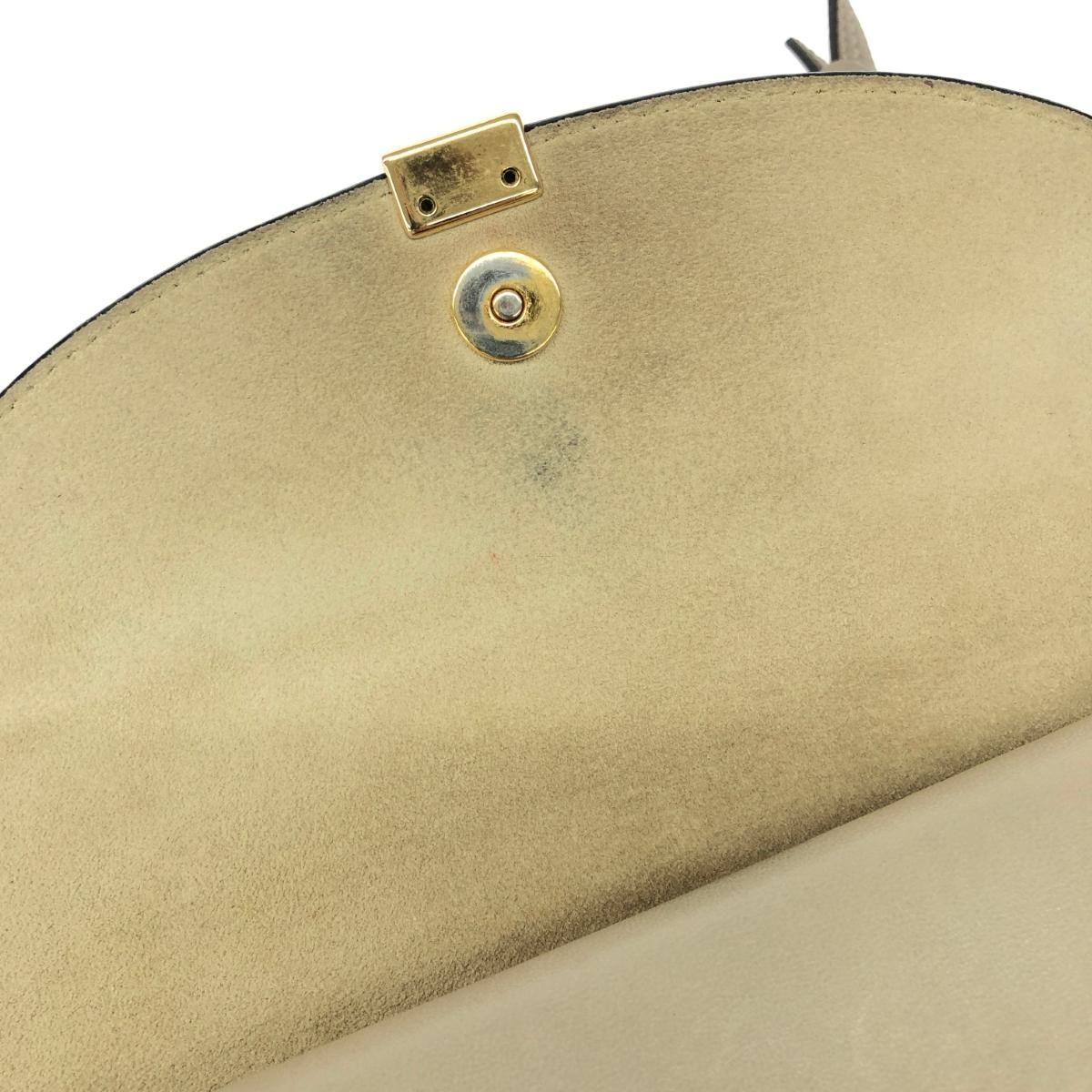 Chloe クロエ ショルダーバッグ ジョージア レザー ベージュ  