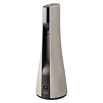 SHARP プラズマクラスタースリムイオン温冷風ファン ピンクゴールド 中古】 SHARP シャープ スリムイオンファン HOT ＆ COOL (リモコン付