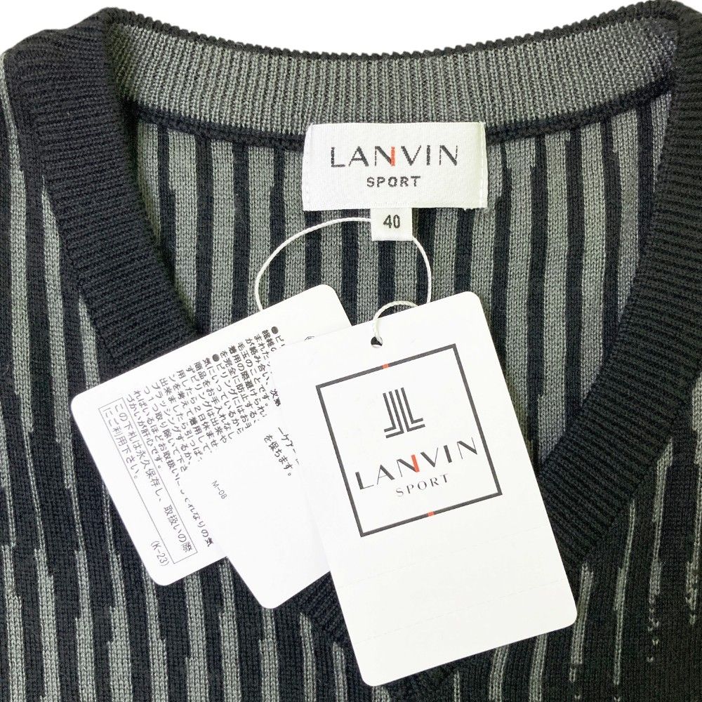 サイズ：40 LANVIN SPORT ランバン スポール ニットベスト