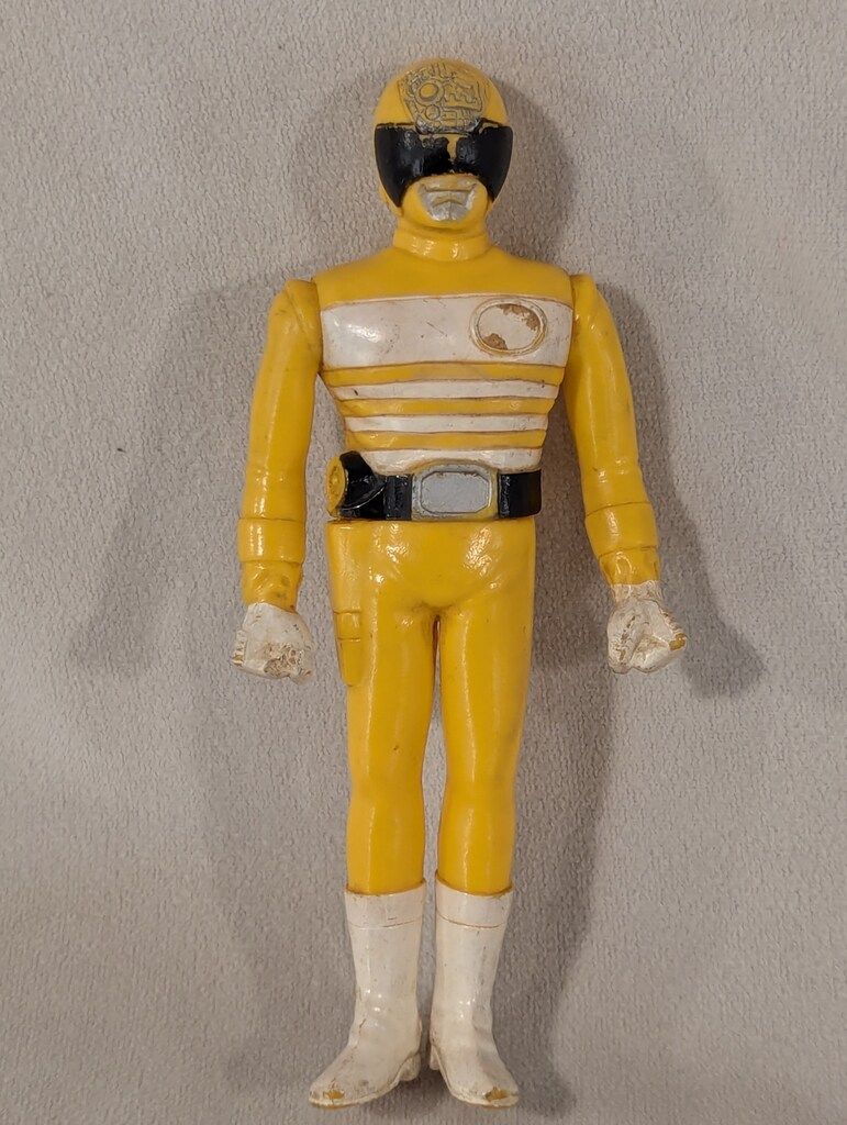 デンジマン ポピー超合金 デンジイエロー 電子戦隊 デンジマン