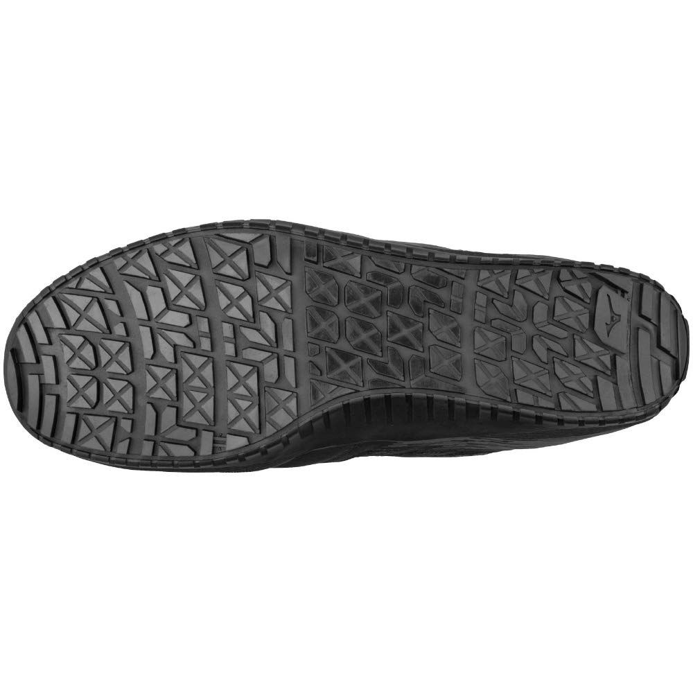 ミズノ 安全靴 オールマイティ TD 11 L 軽量 紐 運輸業向け JSAA 普通作業用 A種 メンズ ブラック ダークグレー イエロー 27 cm 3 E 0