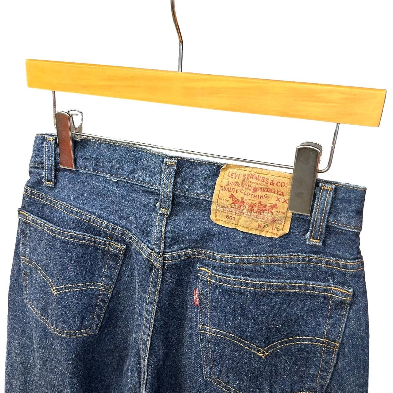 80s ビンテージ Levis 501 ストレート デニムパンツ USA製 W30 80年代 